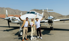 Charter Flight in the High Plains of Peru
