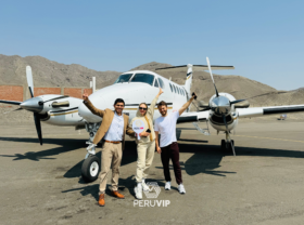 Charter Flight in the High Plains of Peru