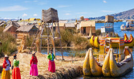 Puno El lago navegable más alto del mundo “Titicaca”